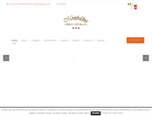 Tablet Screenshot of hotelmontebaldina.it